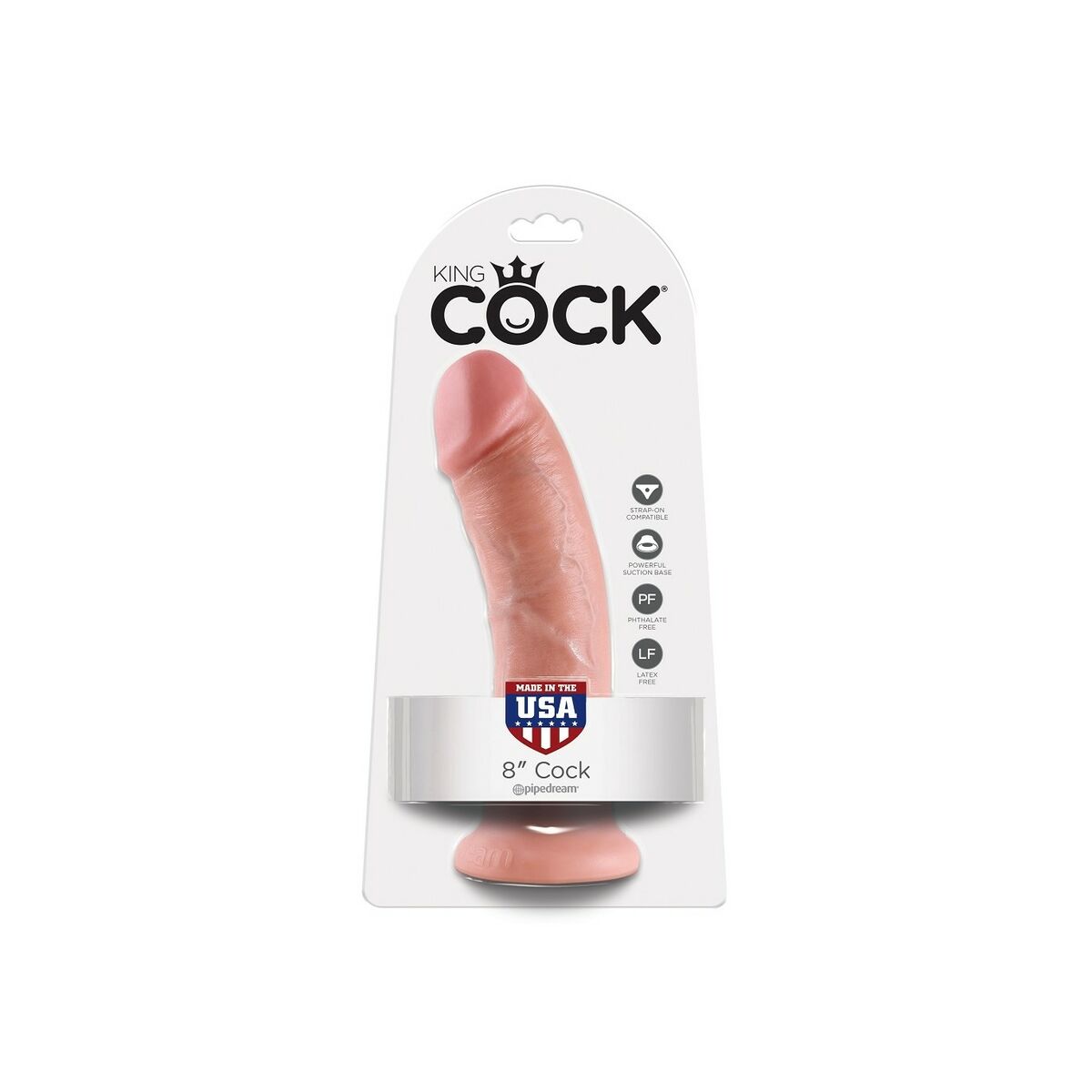 Penis realist Pipedream King Cock PVC Ø 4,6 cm